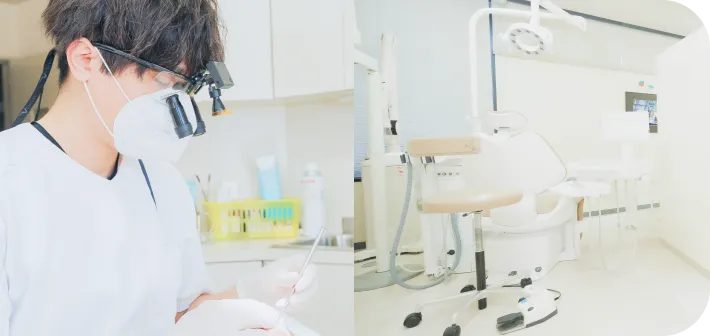 大切な歯を守り一生涯おいしく食べられるお口へ